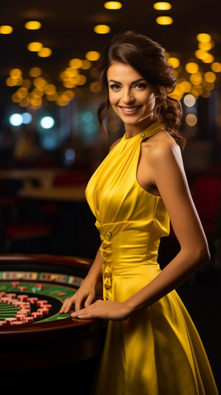 Live-dealer roulette dengan antarmuka kontrol taruhan real-time Live-dealer roulette dengan dealer profesional di aplikasi suster 4d